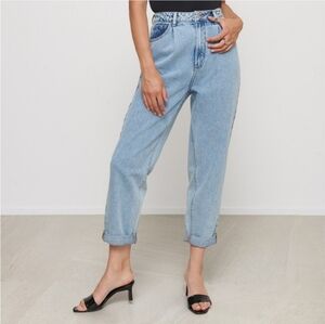 Dynamite | Gigi High Rise Baggy Fit Jeans Light Wash Size 30
